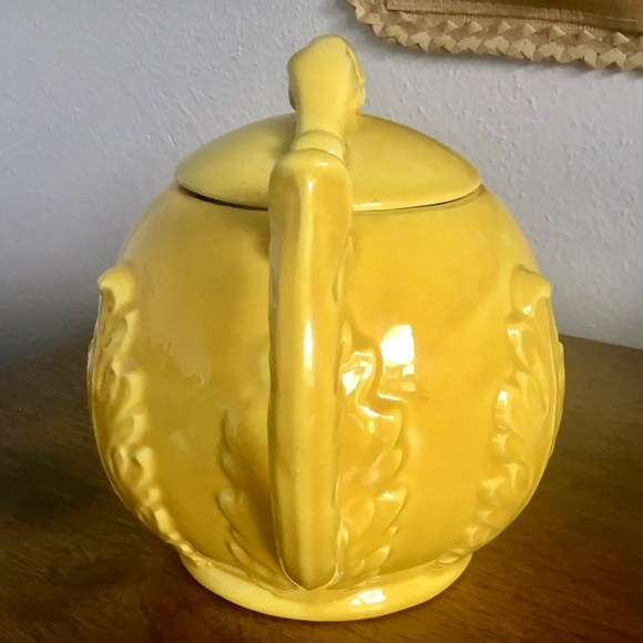 Vintage Red Wing Pottery Teapot - Yellow No. 259 - Picture 7 of 14